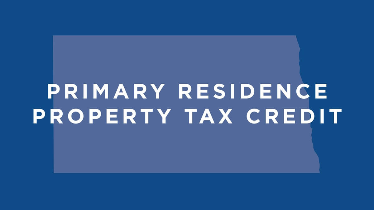 ND Homeowners Are Eligible For a Property Tax Credit